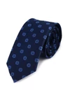 Kép 1/2 - PATTERNED nyakkendő (navy) slim