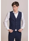 Kép 1/4 - VESTA UTURA mellény (navy checked)