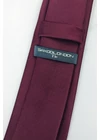 Kép 2/2 - SATIN nyakkendő (bordeaux) slim L38