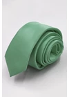 Kép 1/2 - SATIN nyakkendő (light green) slim L228