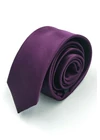 Kép 1/2 - SATIN nyakkendő (lilac) slim L223