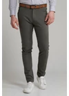 Kép 1/4 - férfi slim fit chino nadrád khaky színben