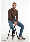 Kép 4/5 - MAPEO Póló (brown)
