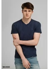 Kép 1/4 - BASIL póló (navy)