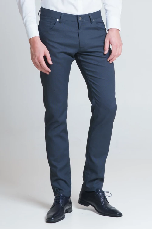 RISKY G DOT szövetnadrág (navy)