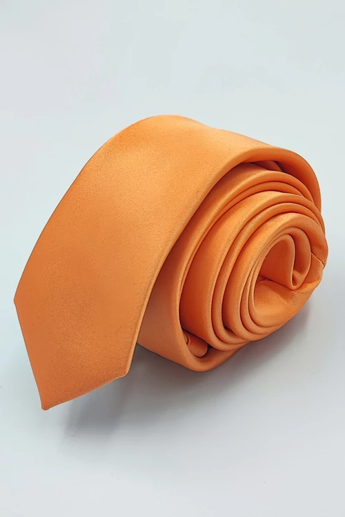SATIN nyakkendő (peach) slim L62