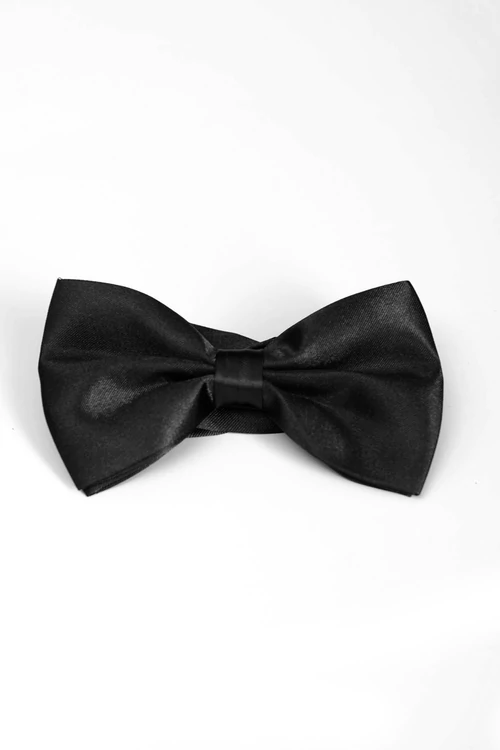 BOWTIE SATIN csokornyakkendő (black)