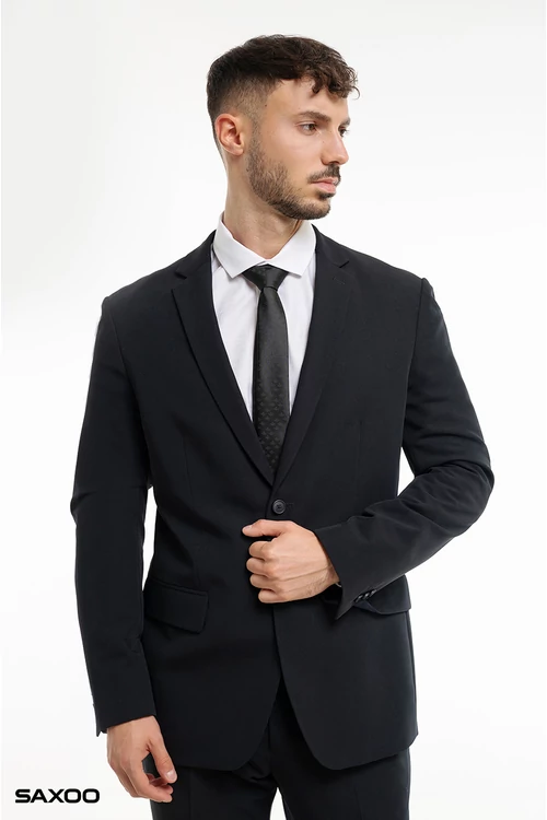 SIMON MOSH öltönyzakó - BLACK