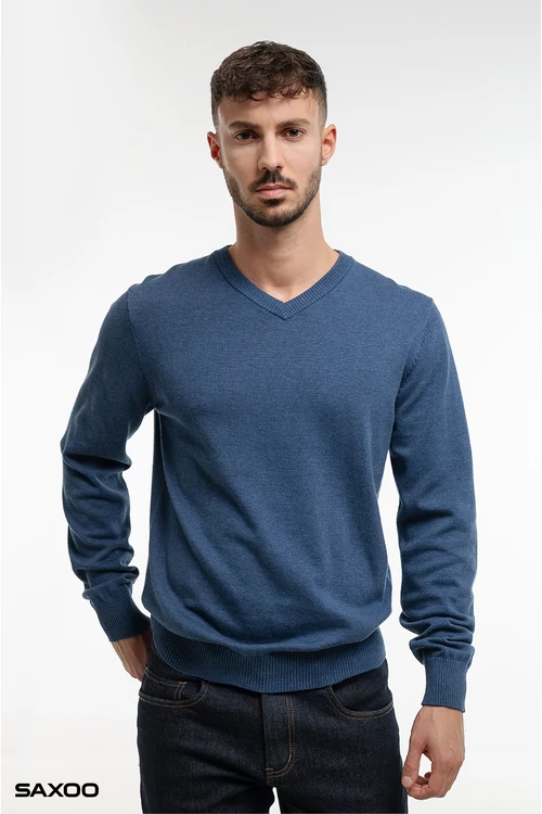 BINIVO pulóver (blue melange)