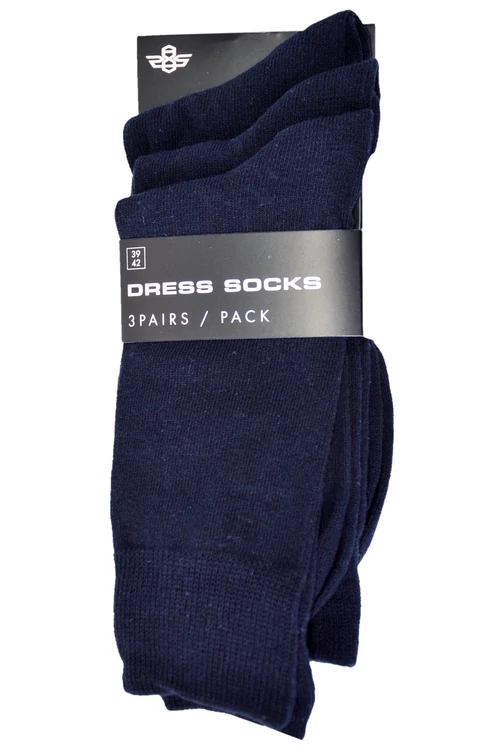 DRESS zokni (navy) 3 pár