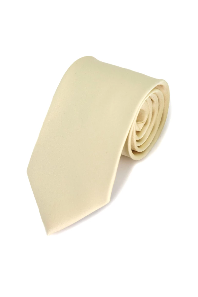 SATIN nyakkendő (beige) slim