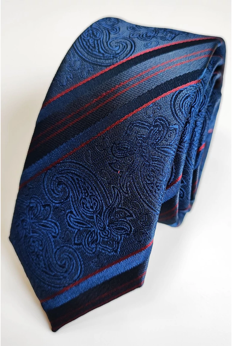 PATTERNED nyakkendő (w-014) slim