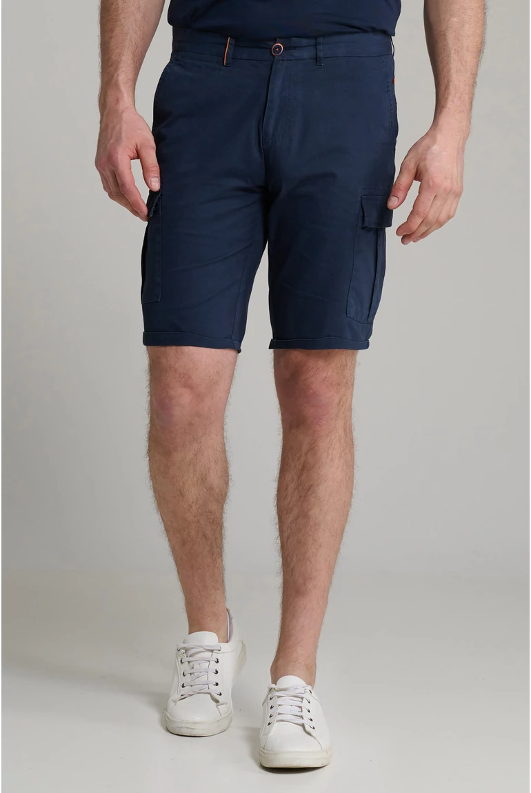 DEVA VETA cargo rövidnadrág (navy)