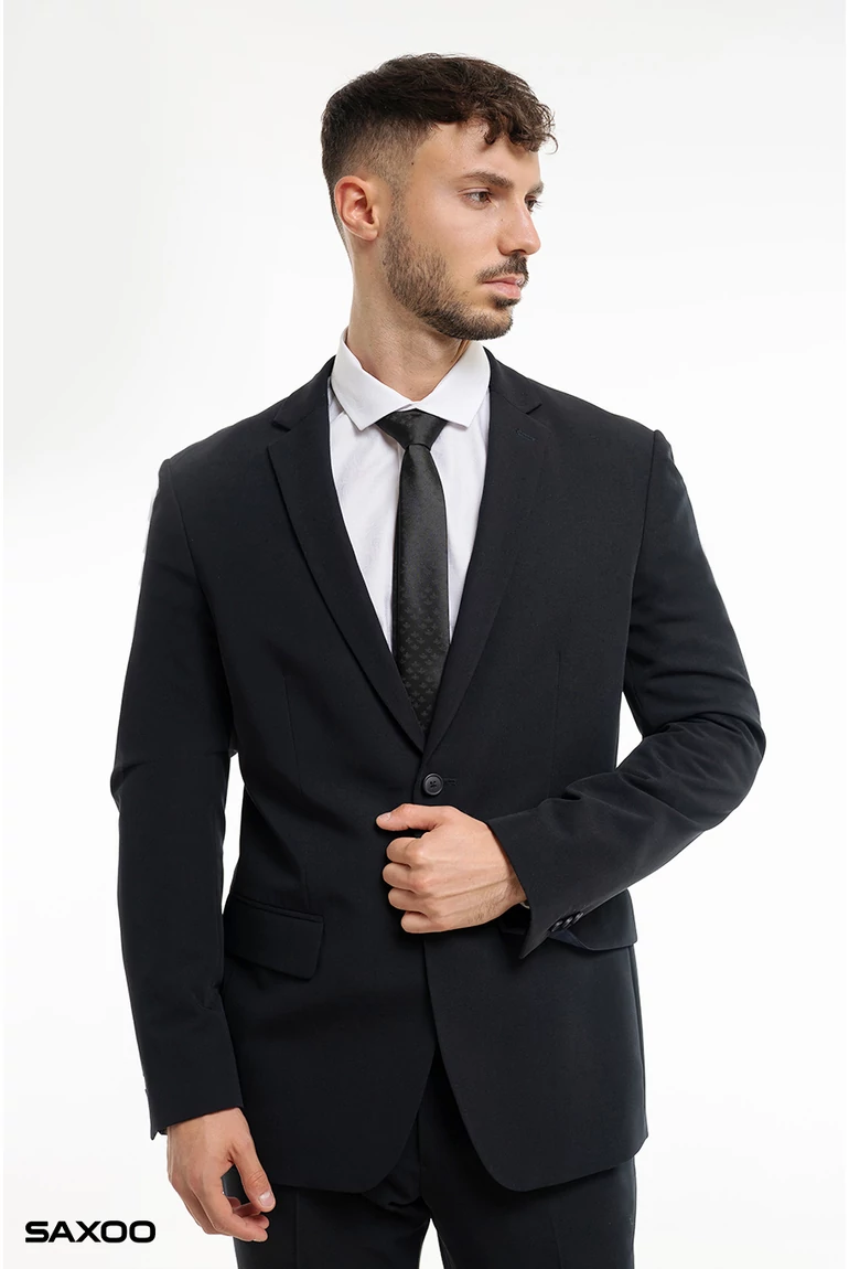 SIMON MOSH öltönyzakó - BLACK