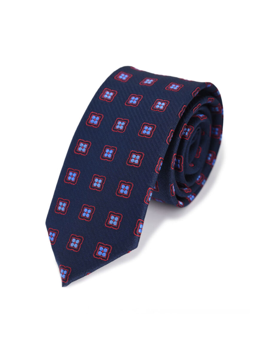 PATTERNED nyakkendő (W-048) slim