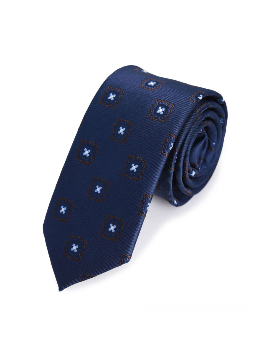 PATTERNED nyakkendő (W-090) slim