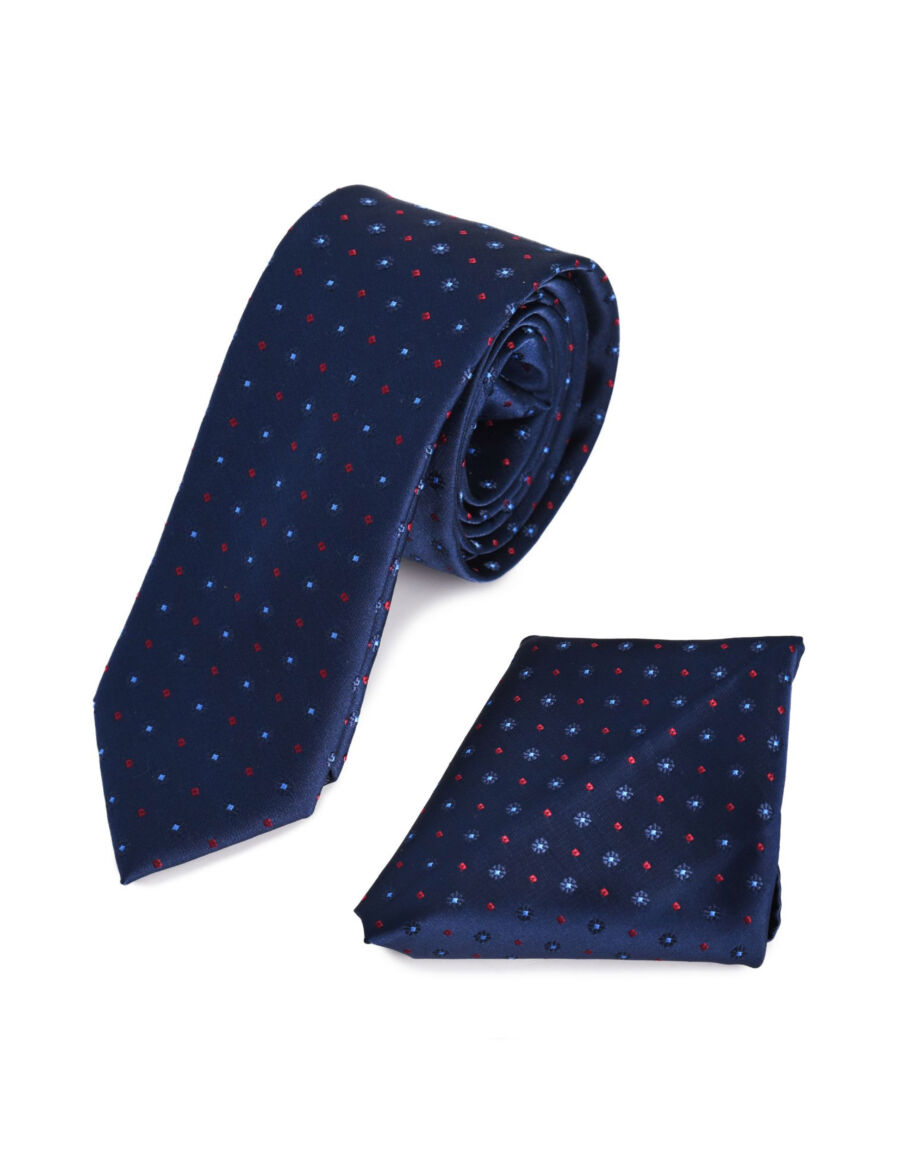 PATTERNED nyakkendő szett (W-147) slim