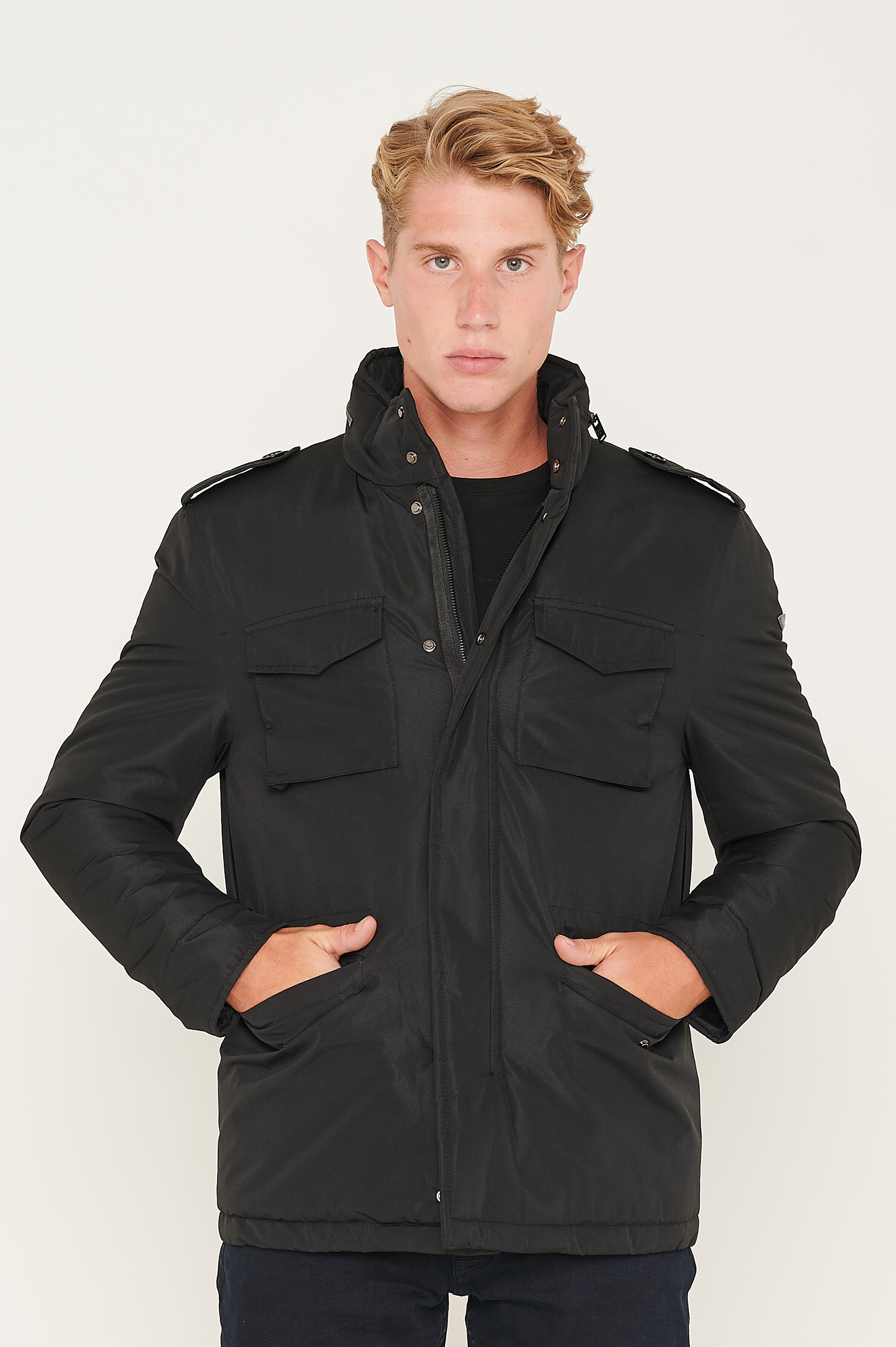 EXXON kabát (black)