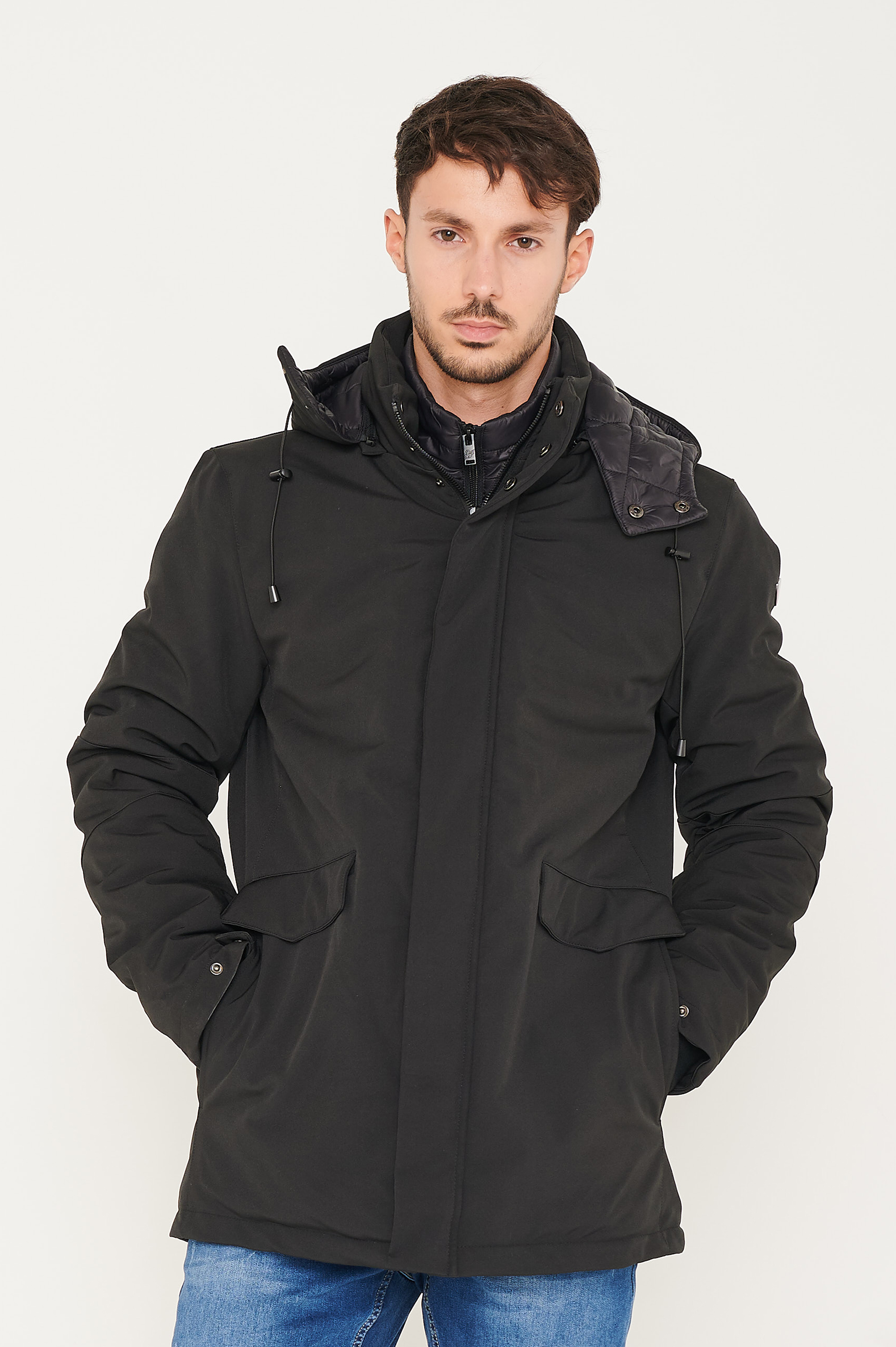STENZA kabát (black)