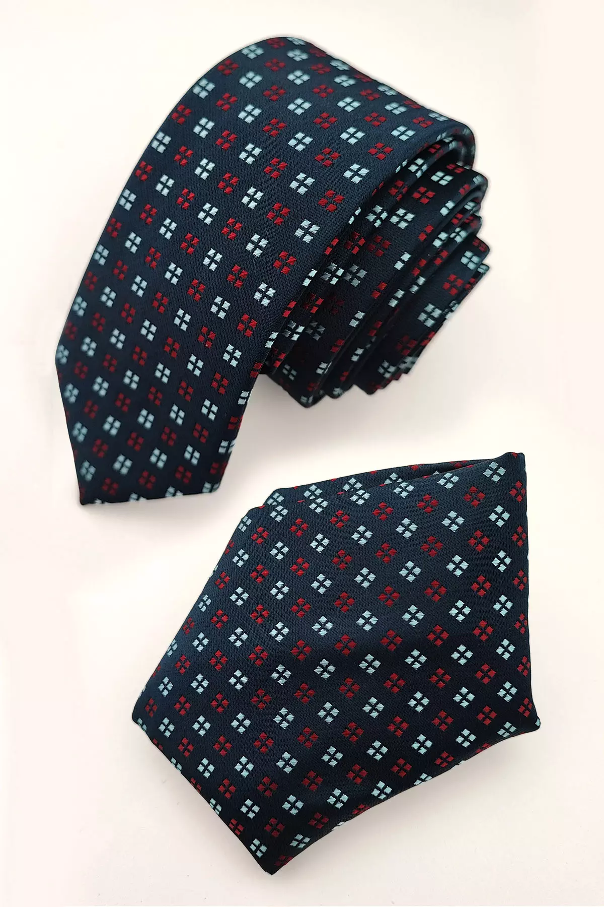 PATTERNED nyakkendő szett (w-044) slim