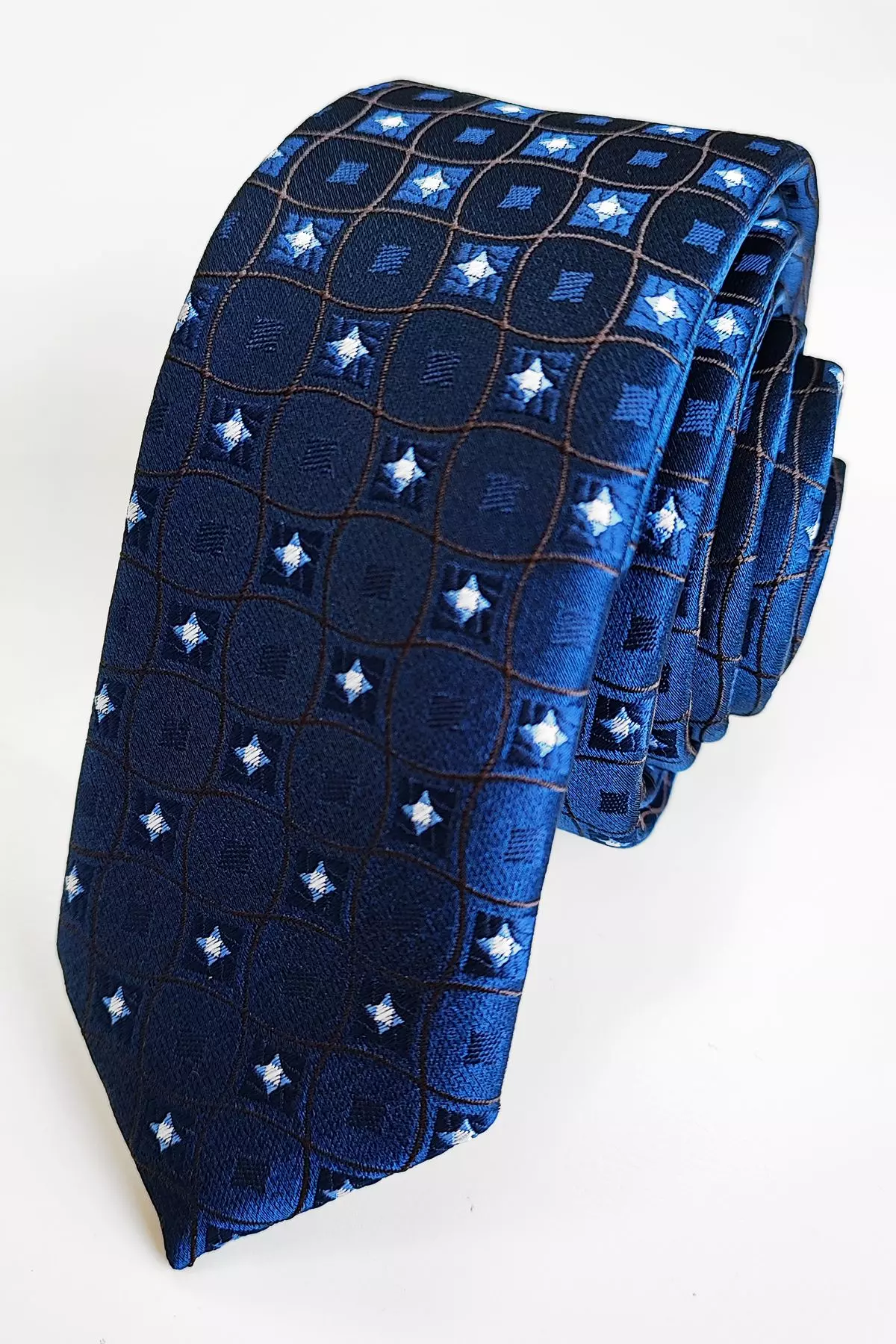 PATTERNED nyakkendő (w-091) slim
